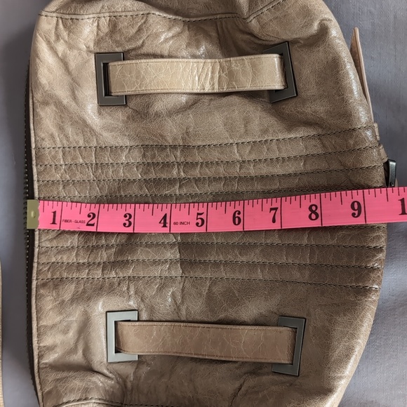 ANTHROPOLOGY SCHULER AND SONS LEATHER BAG - Picture 12 of 13